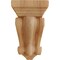 Ekena Millwork 2 1/4"W x 2 1/4"D x 4 1/4"H Devon Traditional Wood Corbel, Red Oak CORW02X02X04DERO - alternate 2